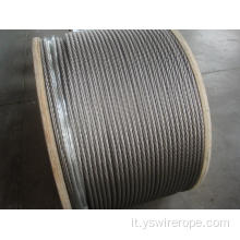 316 corda in filo in acciaio inossidabile 7x19 4,0 mm